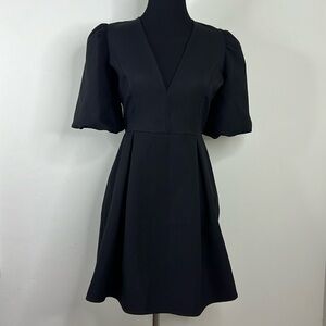 Zara | Dresses | Zara Leather Effect Peplum Ruffle Dress | Poshmark